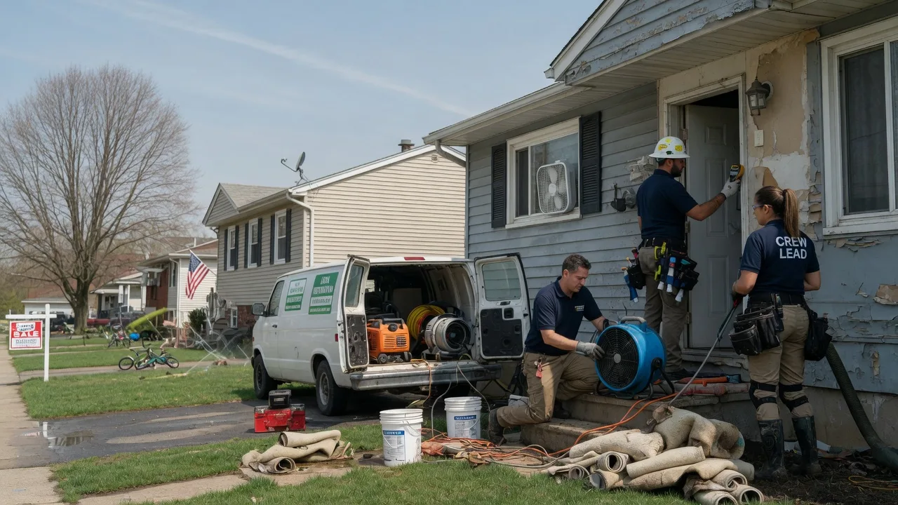 Flood Cleanup in Hutchinson, KS near me